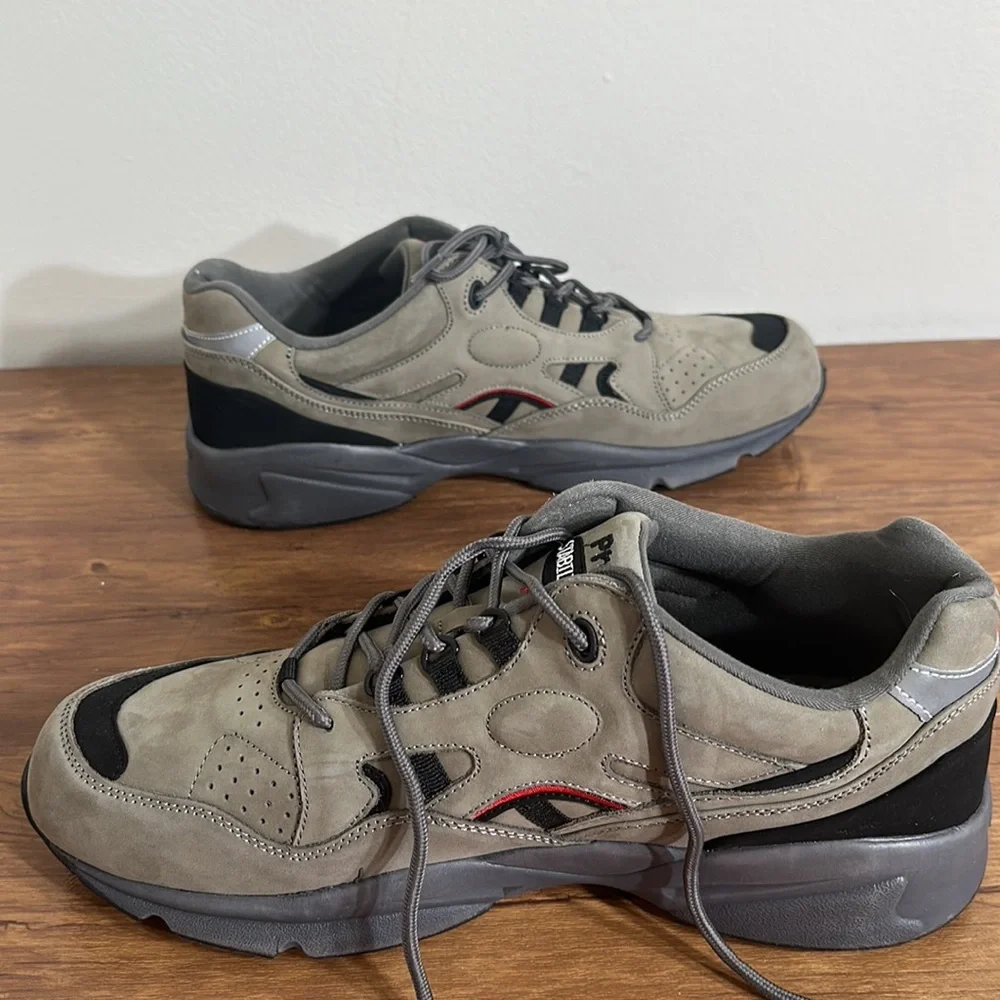 Propet Men's Olive Black Athletic Shoes size 13 stability walker balance health